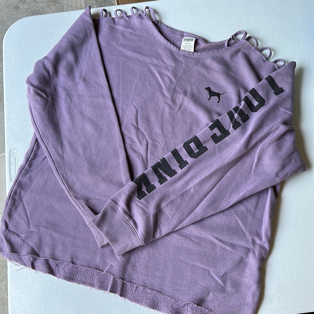 Victoria’s Secret PINK lightweight sweatshirt Size L